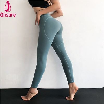 Mulheres Leggings Desporto cintura alta calças de estilo em forma de coração calças de yoga