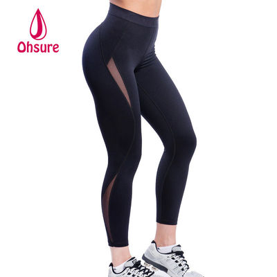 Estilo de Moda Rede Respiratória Feminino Calças de Quadrilha Calças de Yoga Fitness Calças de ginástica Roupas de treino Calças de Quadrilha