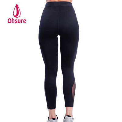 Estilo de Moda Rede Respiratória Feminino Calças de Quadrilha Calças de Yoga Fitness Calças de ginástica Roupas de treino Calças de Quadrilha