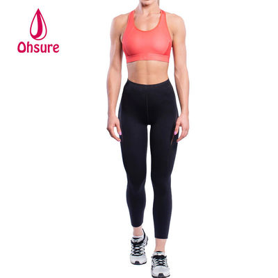 Estilo de Moda Rede Respiratória Feminino Calças de Quadrilha Calças de Yoga Fitness Calças de ginástica Roupas de treino Calças de Quadrilha