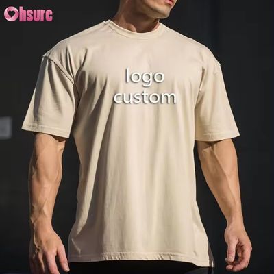 Camiseta Esportiva Masculina Personalizada Academia Manga Curta Alta Elasticidade Ajuste Slim