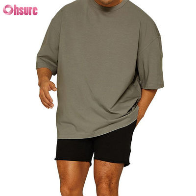 Atacado Logotipo personalizado Impressão Camisa de ginástica barata Homens Fitness Gym Secagem rápida Camisa em branco Forro de homens