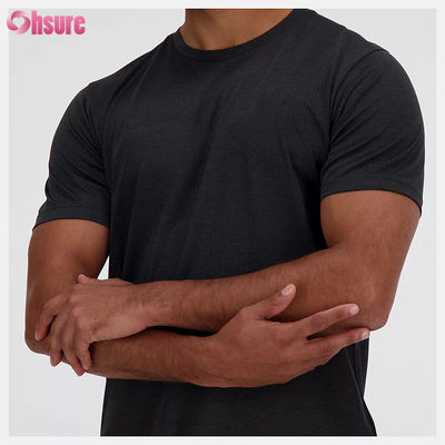 Camiseta Lisa Masculina Respirável com Logo Personalizado