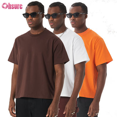 T-shirts em branco de 100% de algodão de alta qualidade