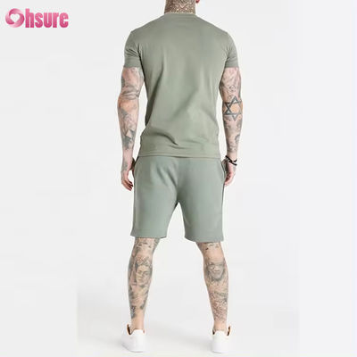 5 Spandex Sports Men T Shirt on Mens T Shirt Vintage Plain Casual Running Custom High Quality 95 Cotton Fitted Gym Impressão de logotipo