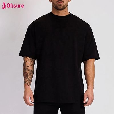 Atacado Personalizado OEM Marca Impressão Oversized Em Branco Camiseta Masculina Running Tee Ginásio Desgaste Esportes T Shirt para Homens