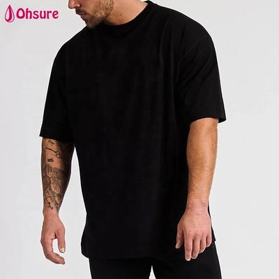 Atacado Personalizado OEM Marca Impressão Oversized Em Branco Camiseta Masculina Running Tee Ginásio Desgaste Esportes T Shirt para Homens