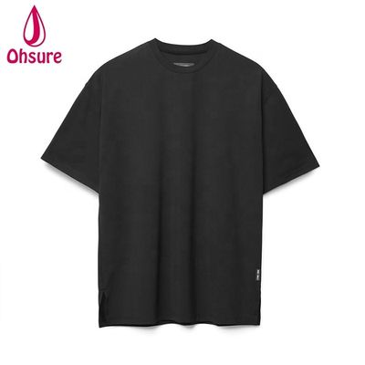 Nova Chegada Impressão Personalizada Maior Tamanho Homem T-Shirt Desporto Caído Suor Leve Wicking Suéter Estilizado Gym Singlet