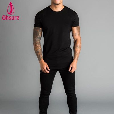 Designs Mens Sports T-shirts Wholesale Custom New Athletic Short Sleeve Gym Running Blank Casual Print Pattern Tricoteado T-shirts em branco
