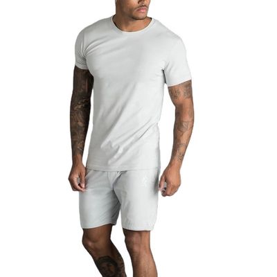 Fornecedores de Atacado de Roupas Masculinas Camiseta de Algodão Masculina de Alta Qualidade Tamanho e Logotipo Personalizados Simples Solto Ginásio Camiseta Masculina
