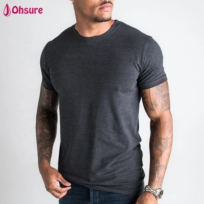 Fornecedores de Atacado de Roupas Masculinas Camiseta de Algodão Masculina de Alta Qualidade Tamanho e Logotipo Personalizados Simples Solto Ginásio Camiseta Masculina