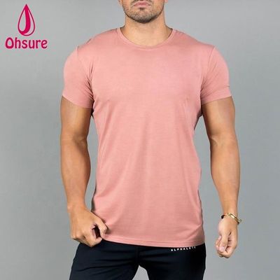 Camiseta de treino masculina de manga curta com impressão personalizada, esportiva, para academia, fitness, compressão, preta, casual, com estampa, malha, OEM
