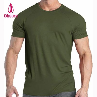 Xylitol Tecido de refrigeração T-shirt desportivo ginásio correndo manga curta T-shirt rápido seco