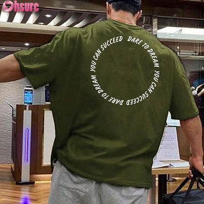 Camiseta esportiva masculina personalizada por atacado, manga curta, secagem rápida, fitness, roupa esportiva, camisetas esportivas atléticas masculinas
