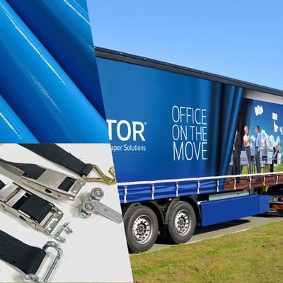Litong Portagem de Alta Qualidade Rainproof Pvc Tarpaulin Truck Cover Truck Side Curtain para Trailer