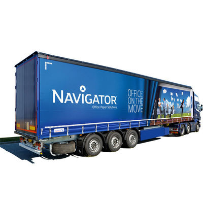 Logotipo personalizado Litong Tamanho Sliding Truck Trailer Pvc Side Curtain Pvc Tarpaulin para Truck Side Curtain