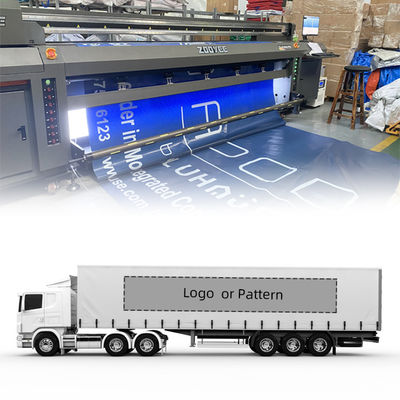 Logotipo personalizado Litong Tamanho Sliding Truck Trailer Pvc Side Curtain Pvc Tarpaulin para Truck Side Curtain