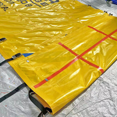 Logotipo Litong Heavy Duty Impressão de cortina lateral de lona de PVC para caminhão