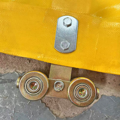 Logotipo Litong Heavy Duty Impressão de cortina lateral de lona de PVC para caminhão