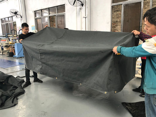 Lonas Litong de Tamanho Personalizado para Carros e Caminhões de Trem, Cobertura Impermeável, Tecido de Lona, Lona de Silicone Orgânico