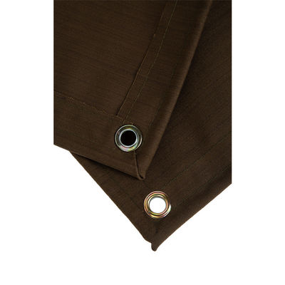Litong Customizado Resistente à Água Respirável Orgânico revestido de Silício Tenda Caminhão Telhado Telhado Tela de Cor Marrom