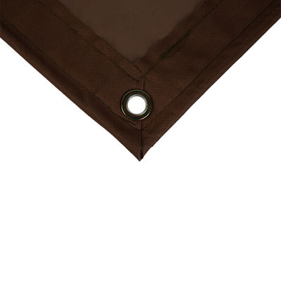 Telas revestidas Litong Brown Oxford para uso exterior com preço competitivo Saco de tenda multiuso