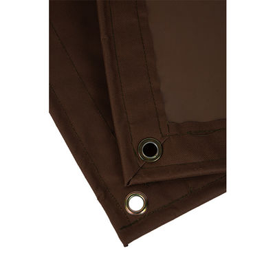 Telas revestidas Litong Brown Oxford para uso exterior com preço competitivo Saco de tenda multiuso