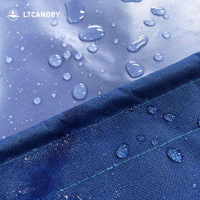 Lona Leve Azul Oxford Litong Tecido de Poliéster PVC Laminado Fabricante China