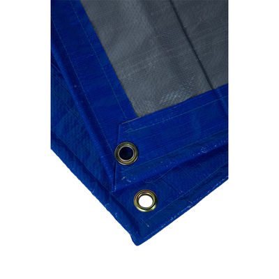 Litong Azul-prata PE Tarpaulin Cargas Leves Cobertura Azul-laranja Saco de Bagagem 150gm Tarpas impermeáveis