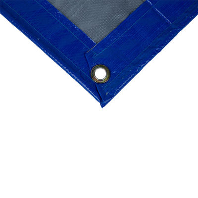 Litong Azul-prata PE Tarpaulin Cargas Leves Cobertura Azul-laranja Saco de Bagagem 150gm Tarpas impermeáveis