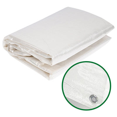 Ligeiro 160gm 240gm PE Folhas de lonas resistentes à água UV Prevenção de lonas PE Roll Double Green
