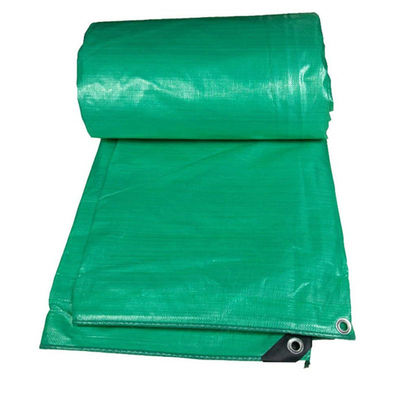 Verde 5OZ 6OZ Azul-prata Economia Tarpa PE Tarpaulin Tecido impermeável Tarpa Material de plástico