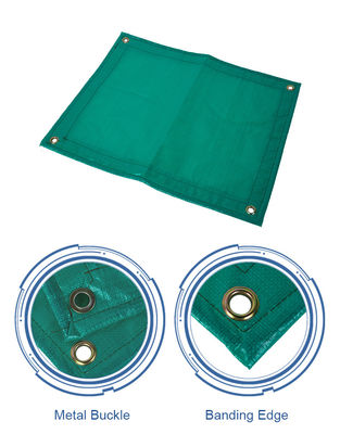 Ligeiro 160gm 240gm PE Folhas de lonas resistentes à água UV Prevenção de lonas PE Roll Double Green