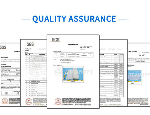 PE Tarpaulin China Fabricação Tecido à prova d'água Tecido de plástico leve Tarpa