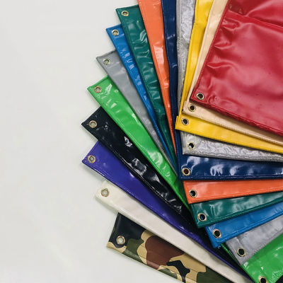 Lona de toldo externa com preço direto de fábrica Litong de alta qualidade, abrigo de proteção solar, uso de lona encerada revestida de PVC à prova d'água, personalizada