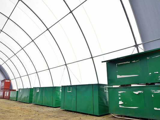Container de abrigo de túnel de transporte